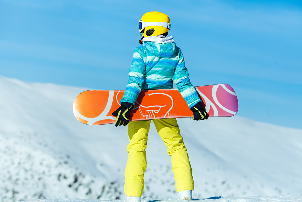 deti snowboard